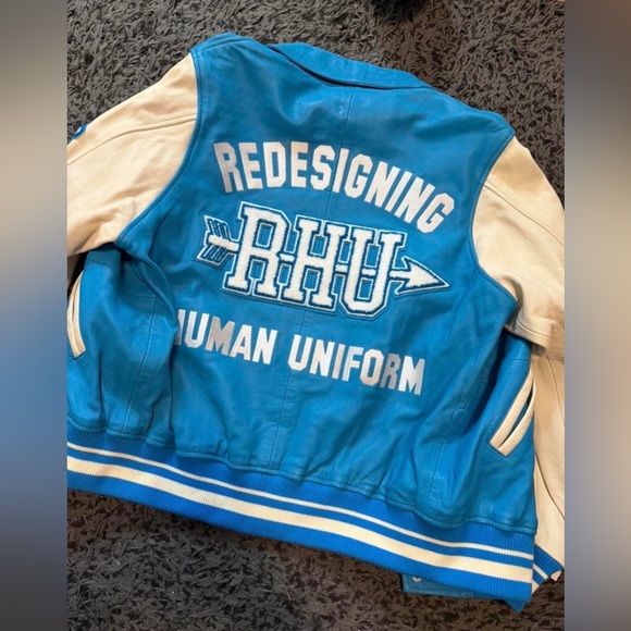 Zara RHUIGI COLLAB  varsity jacket - Picture 2 of 6